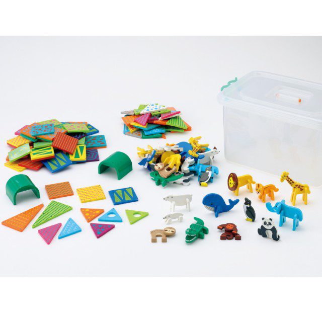 kindergarten zoo set